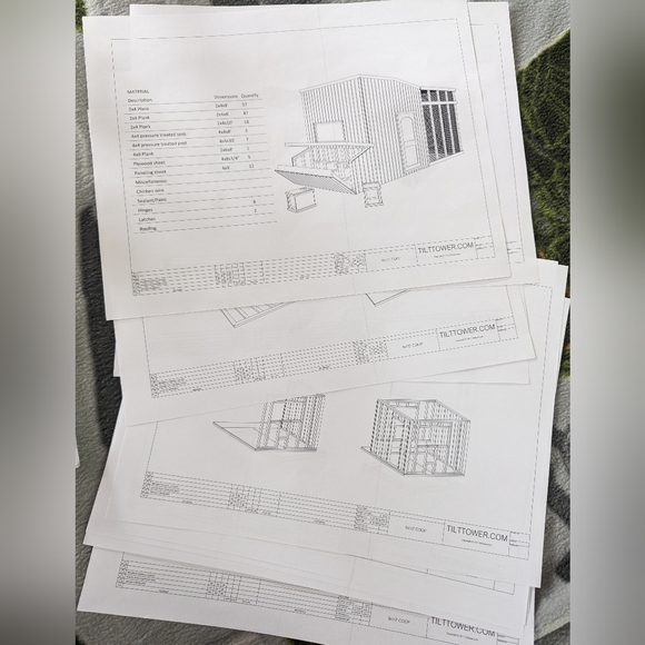 Chicken Coop Plans - Picture 1 of 4